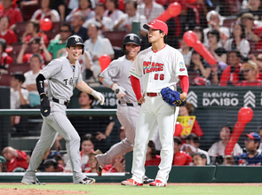 逆転を許した益田　プロ野球