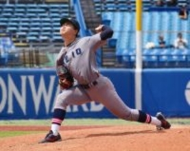 力投する渡辺和　野球