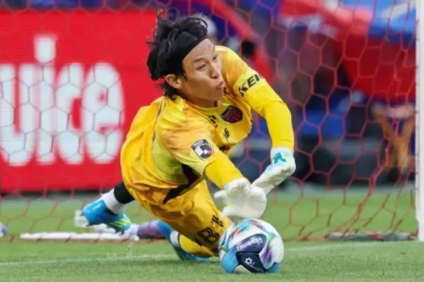 ＧＫ金承奎のセーブ　Ｊリーグ