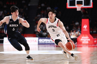 黒川、気を吐く２１得点＝アジア大会・バスケットボール