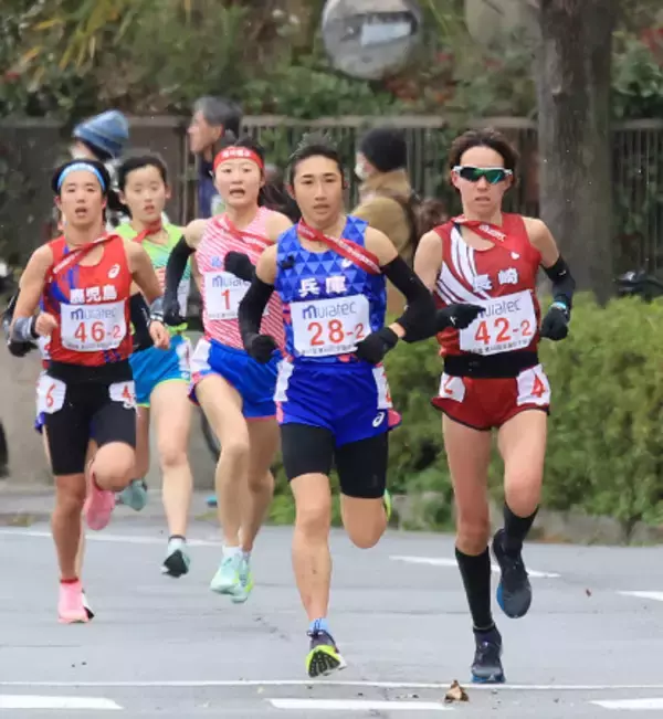 ２区の田中　都道府県女子駅伝