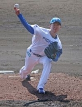 紅白戦に登板した大川　プロ野球