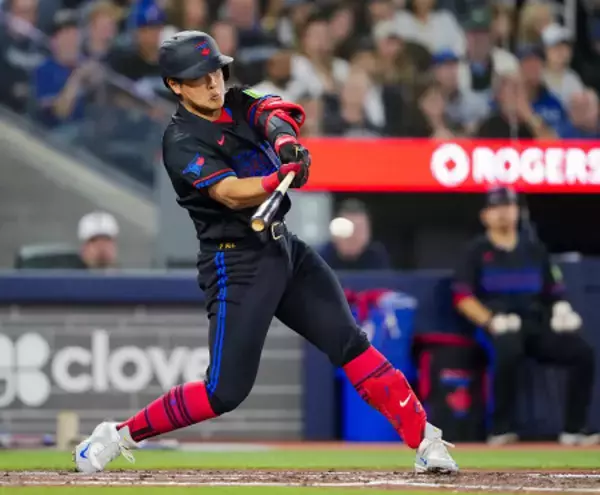 岡本の先制適時打　大リーグ