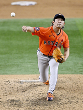 今井の力投　大リーグ
