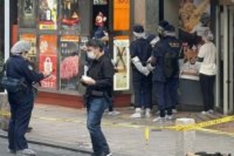 １時間前から現場徘徊、逃走の男か＝女性は臓器に達する傷―赤坂切り付け・警視庁