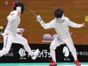 上野、競り勝ってＶ＝全日本フェンシング