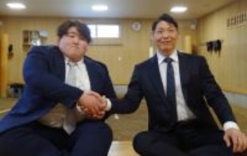 白神と放駒親方