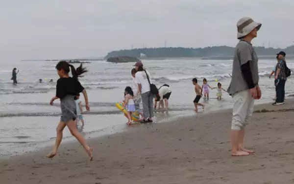 １６年ぶりの海開き