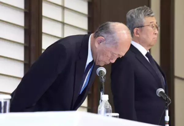 「心よりおわび」と謝罪＝同志社理事長が事故後初会見―辺野古転覆