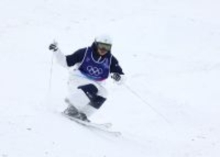 決勝１回目の堀島　五輪