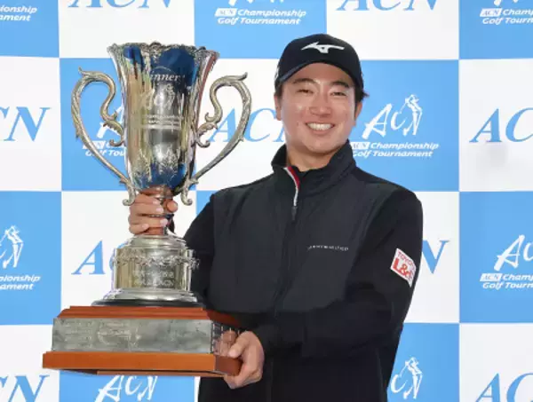 今季初優勝の杉浦　男子ゴルフ