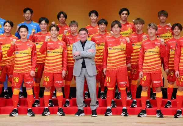 名古屋が新体制発表　Ｊリーグ