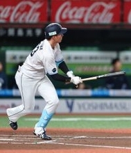 長谷川のソロ　プロ野球