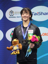 永本聖奈は準優勝　レスリング
