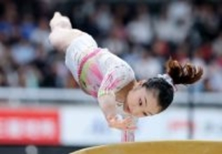 岡村真の跳馬　体操ＮＨＫ杯