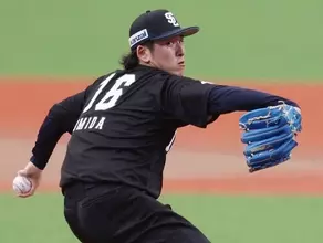 力投する隅田　プロ野球