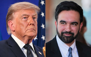 トランプ氏、異例のＮＹ市長公邸訪問