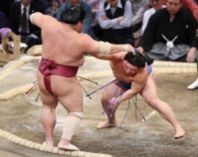 藤ノ川の押し出し