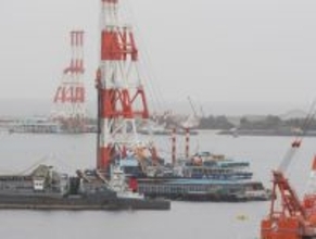 防衛省、大浦湾で土砂投入