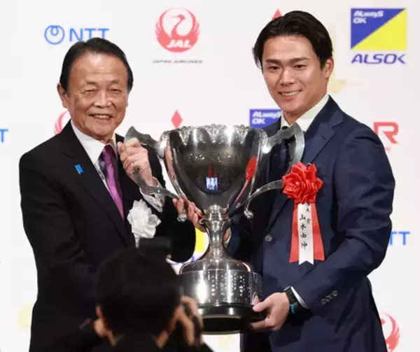 日本プロスポーツ大賞は山本由伸＝殊勲賞に井上尚、小田ら