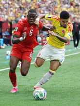封じられたディアス＝Ｗ杯サッカー・コロンビア
