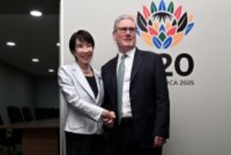 日英首脳が会談