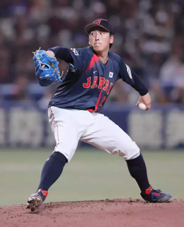 日本代表２番手の隅田　野球