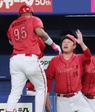 投打一丸、連敗ストップ＝広島、久々の敵地勝利―プロ野球