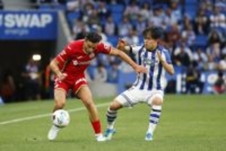 久保建英、復帰後初のフル出場＝欧州サッカー