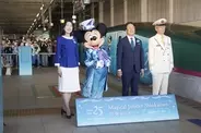 ディズニー新幹線、運行開始＝「シー」２５周年祝い、特別仕様―ＪＲ東