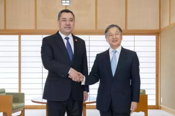 天皇陛下、４カ国大統領と会見＝キルギスなど中央アジア