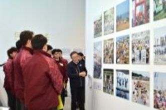 新人選手が被災地訪問　プロ野球