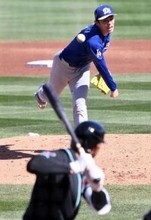 力投する佐々木　大リーグ