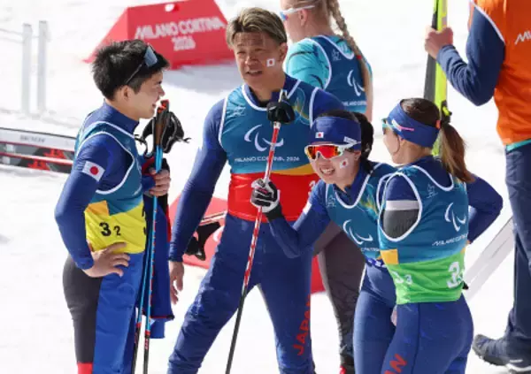 競技を終えた日本チーム