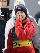 「一番うれしい」＝高梨沙羅の一問一答―ジャンプ〔ミラノ・コルティナ五輪〕