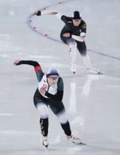 スタートする堀川　五輪