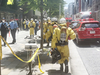 東京・銀座でスプレー噴射か＝男逃走、２５人搬送―警視庁