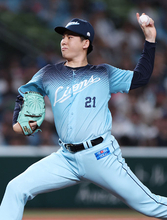 西武先発の武内　プロ野球