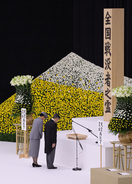 終戦８１年、平和誓い＝天皇陛下「深い反省」―遺族、戦後生まれ半数超・戦没者追悼式