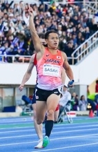 喜ぶ佐々木　デフリンピック