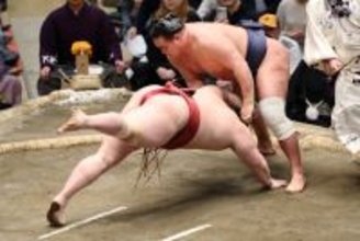 豊昇龍のはたき込み