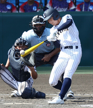 入ケ町「自分がヒーロー」＝高校野球・東日本国際大昌平