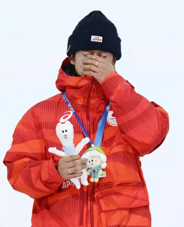 涙する戸塚　五輪