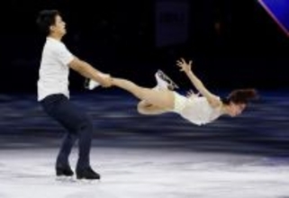 三浦、木原組のエキシビション　五輪