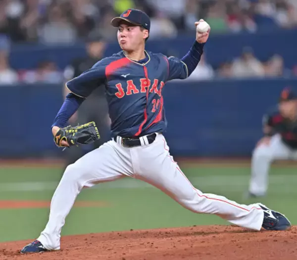 力投する金丸　野球