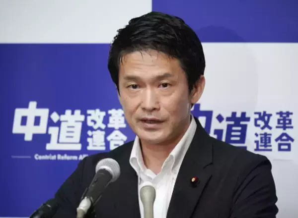 中道の小川代表「世論に耳傾ける」