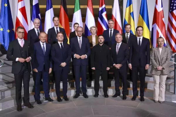 協議に臨んだウクライナ大統領ら