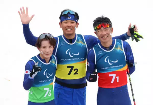 ゴール後の日本チーム