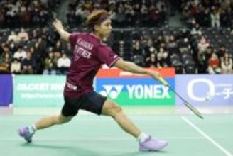 奈良岡功大、山口茜ら４強