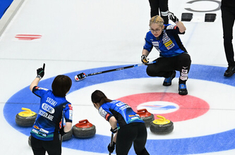 責任受け止める藤沢＝カーリング日本選手権ロコ・ソラーレ
